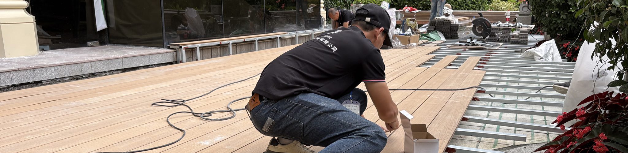 wpc decking case